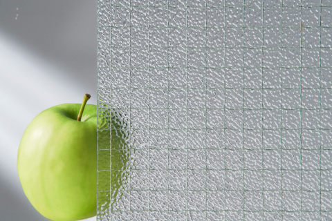 Draadglas Engels blank 6 mm