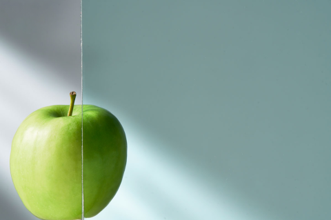 Gelaagd 44.2 1 zijde groen 44.2